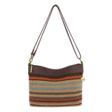 The Sak Lumi Crossbody - Hand Crochet - Harvest Stripe