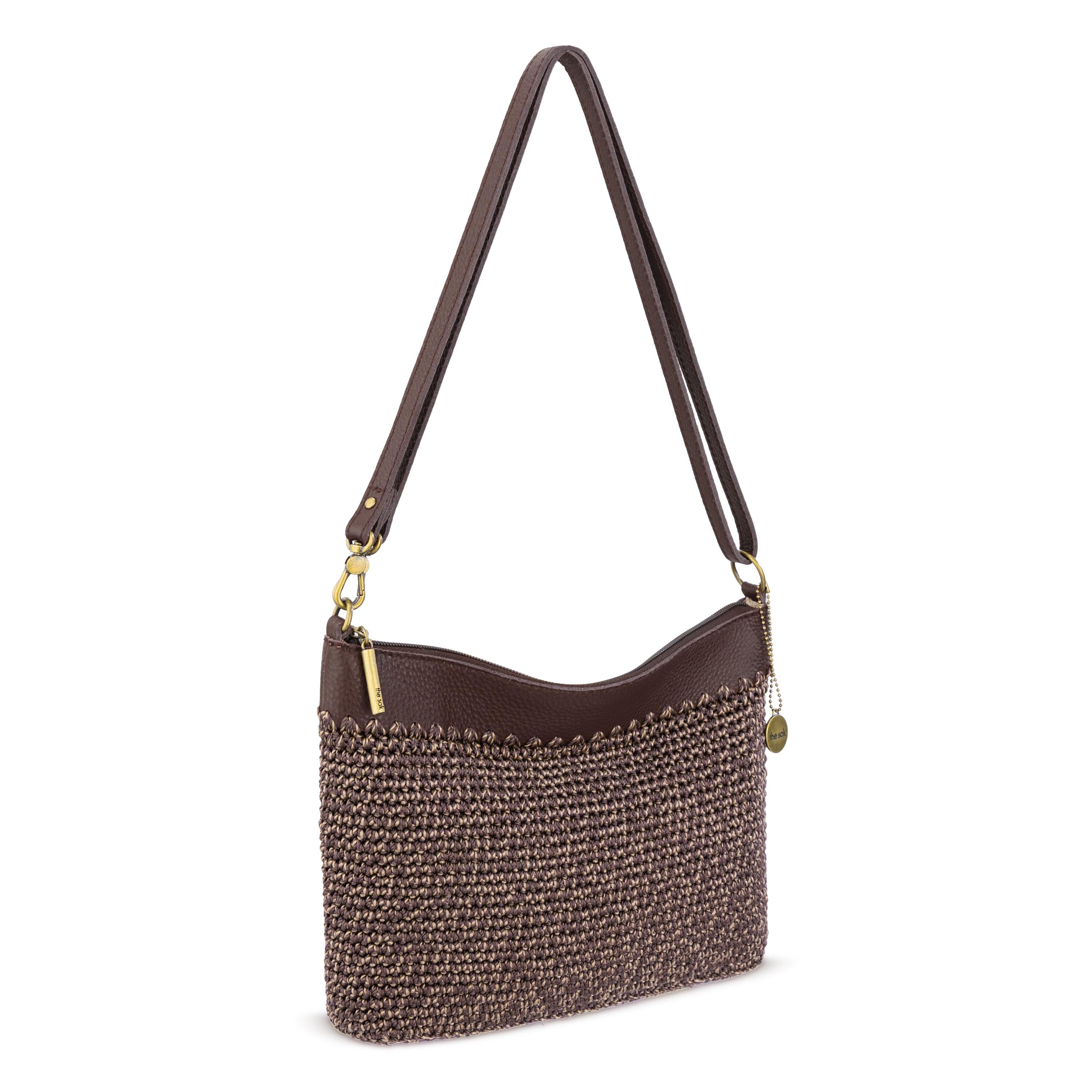 The Sak Lumi Crossbody - Hand Crochet - Nutmeg Static