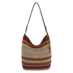 The Sak Sequoia Hobo - Hand Crochet - Harvest Stripe