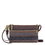 The Sak Vita Convertible Wristlet - Hand Crochet - Aspen Stripe