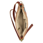 The Sak Vita Convertible Wristlet - Hand Crochet - Autumn Check