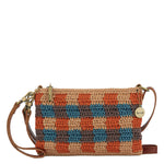 The Sak Vita Convertible Wristlet - Hand Crochet - Autumn Check