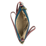 The Sak Vita Convertible Wristlet - Hand Crochet - Woodland Stripe