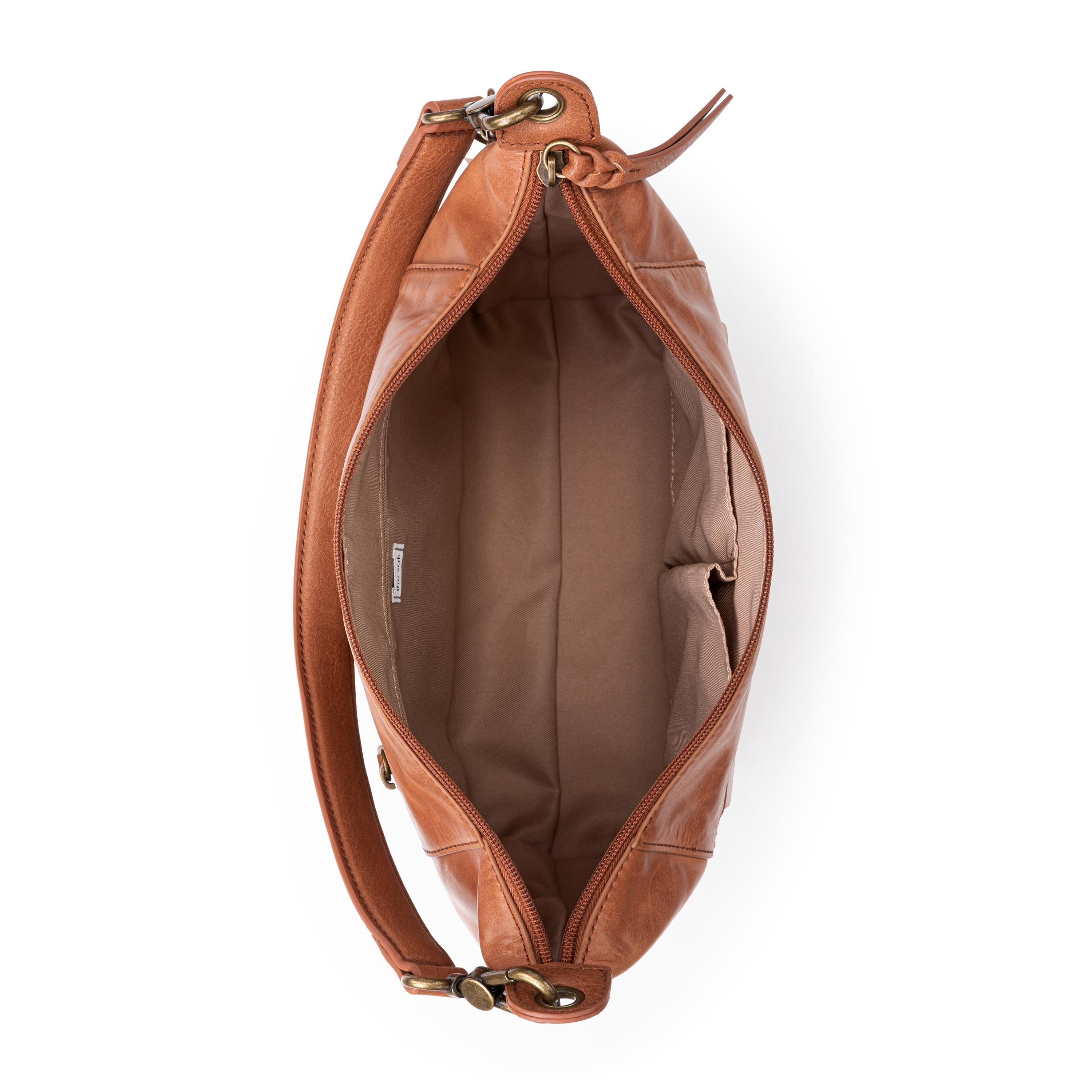 The Sak Alameda Hobo - Leather - Tobacco Floral Embossed