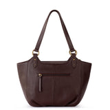 The Sak Bolinas Satchel - Leather - Mahogany
