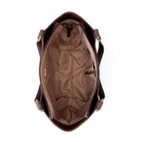 The Sak Bolinas Satchel - Leather - Mahogany