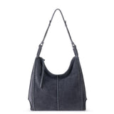 The Sak Los Feliz Bucket Hobo - Leather - Storm Grey Suede