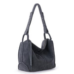 The Sak Los Feliz Hobo - Leather - Storm Grey Suede