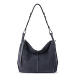 The Sak Los Feliz Hobo - Leather - Storm Grey Suede