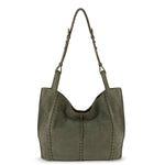 The Sak Los Feliz Medium Tote - Leather - Moss Suede