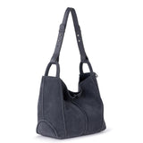 The Sak Los Feliz Medium Tote - Leather - Storm Grey Suede