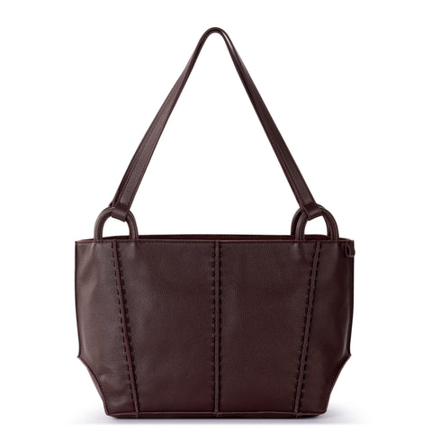 The Sak Los Feliz Satchel - Leather - Mahogany