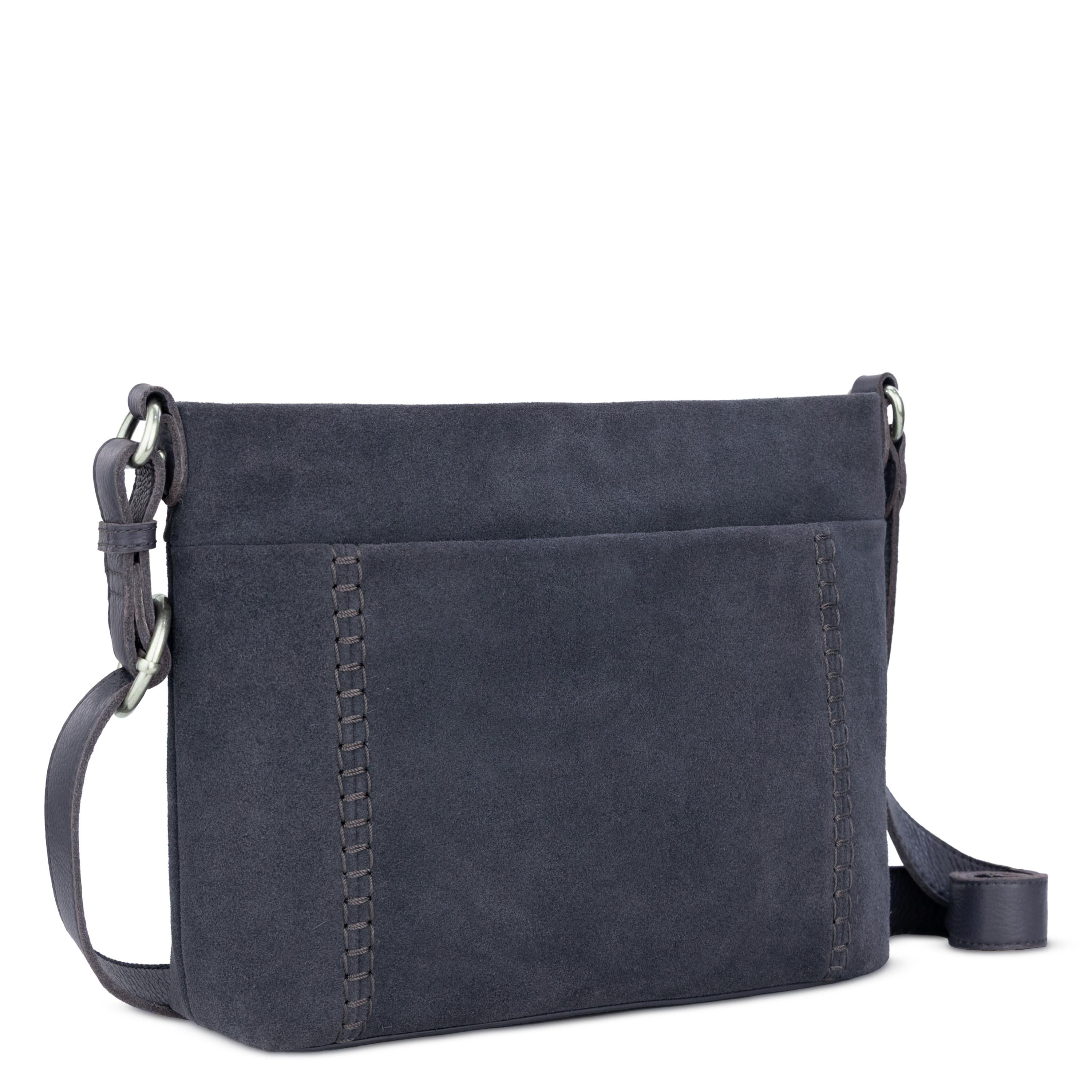 The Sak Melrose Crossbody - Leather - Storm Grey Suede