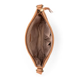The Sak Melrose Crossbody - Leather - Tan Suede Whimsy Floral