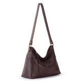 The Sak Melrose Shoulder Bag - Leather - Mahogany