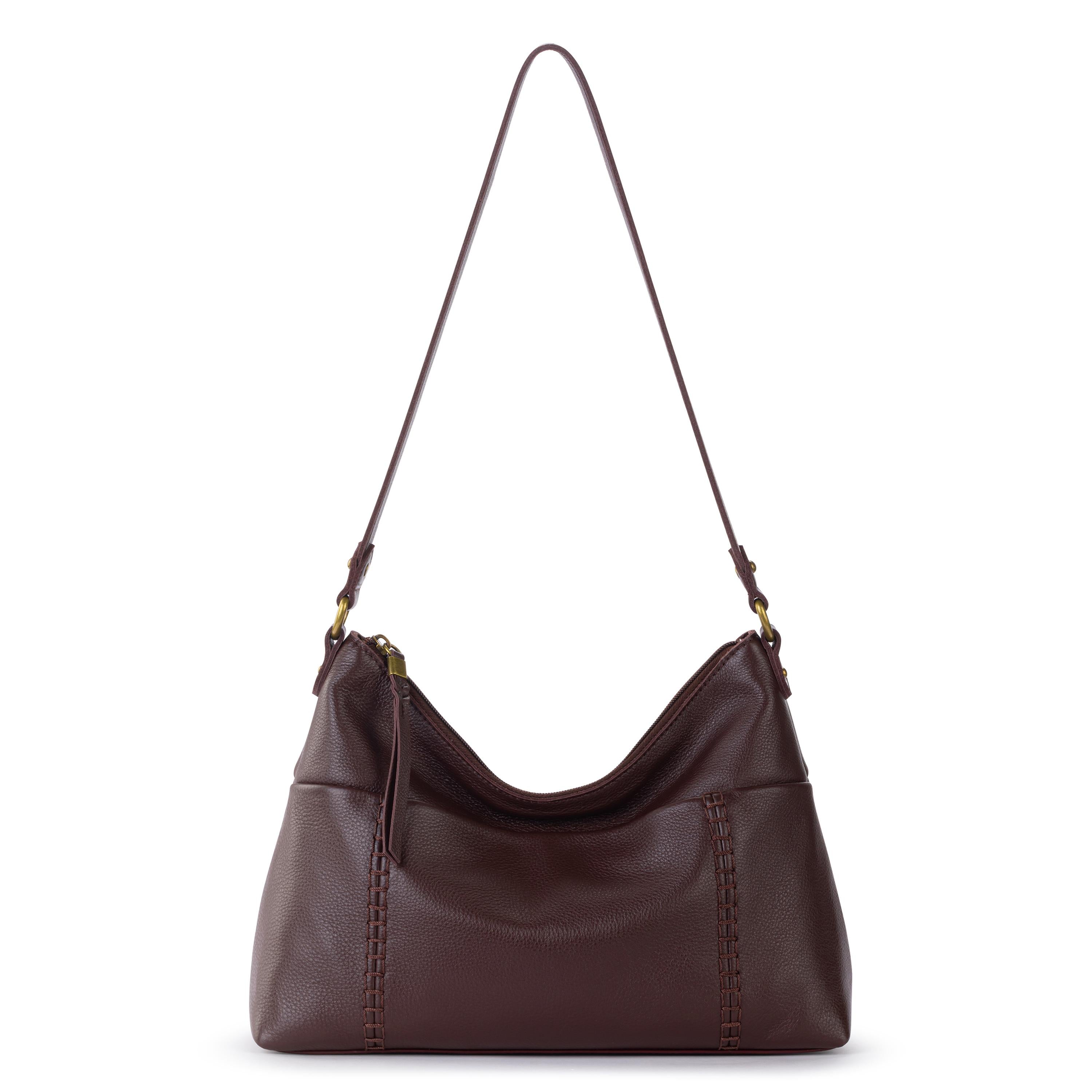 The Sak Melrose Shoulder Bag - Leather - Mahogany
