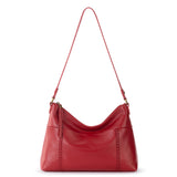 The Sak Melrose Shoulder Bag - Leather - Scarlet
