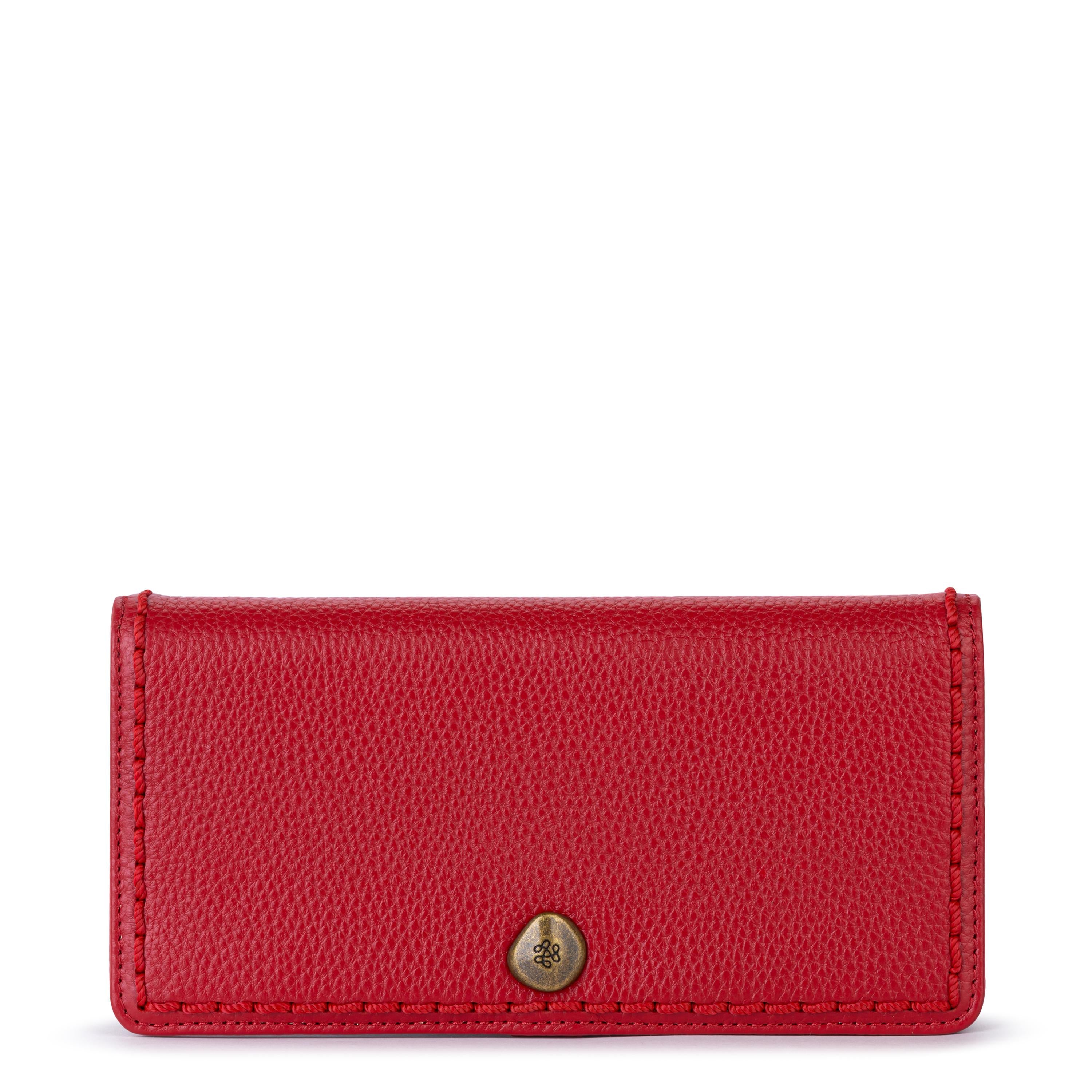 The Sak Mira Large Wallet - Leather - Scarlet