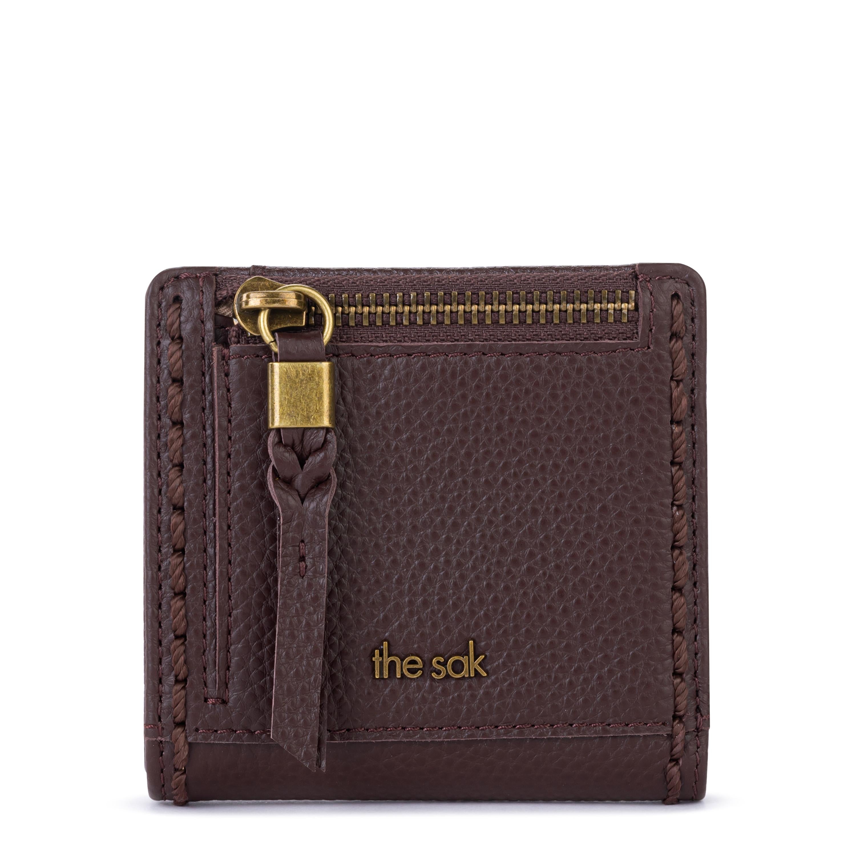 The Sak Mira Small Wallet - Leather - Mahogany