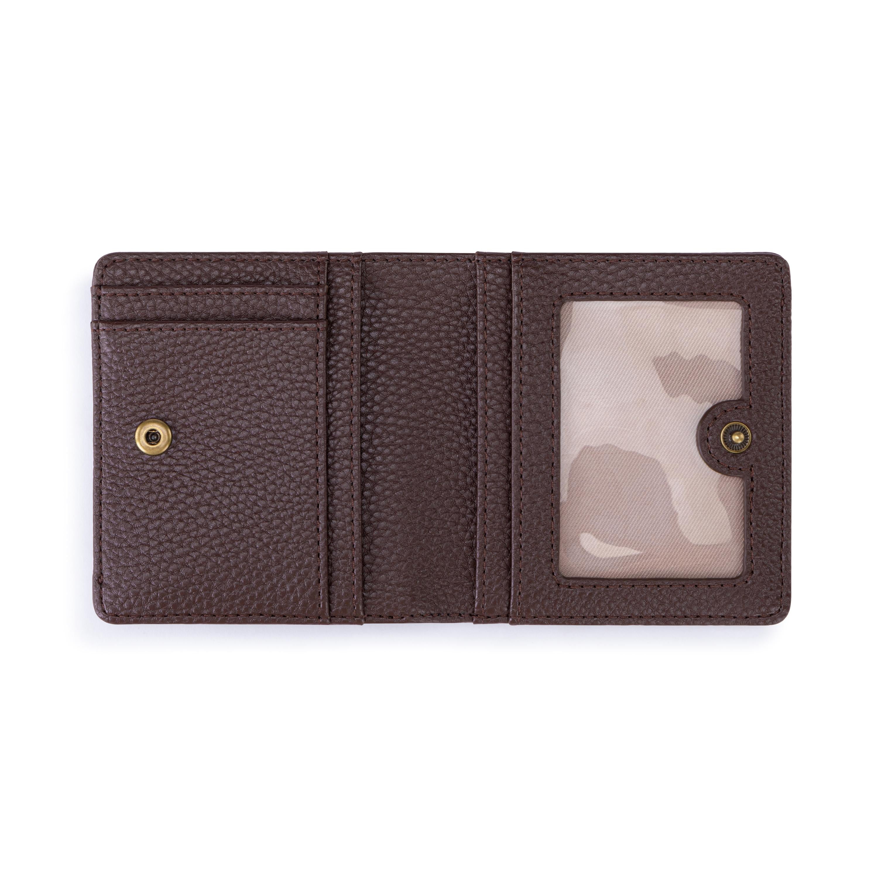 The Sak Mira Small Wallet - Leather - Mahogany