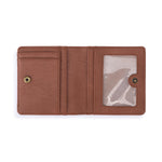 The Sak Mira Small Wallet - Leather - Tobacco Floral Embossed