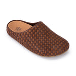The Sak Bolinas Woven Clog - Leather - Mahogany Cognac Woven