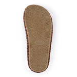 The Sak Bolinas Woven Clog - Leather - Mahogany Cognac Woven