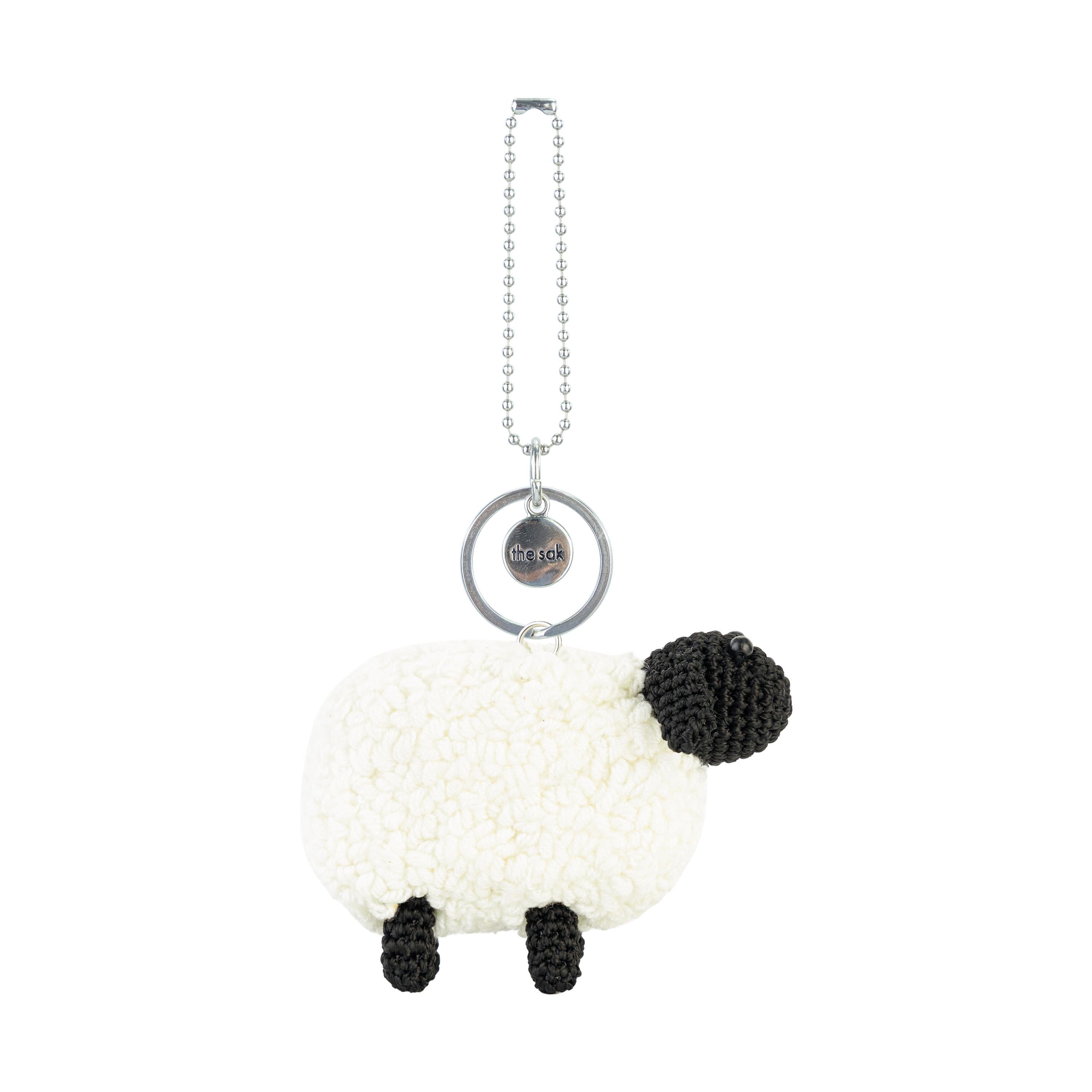 The Sak Yarnicharmz Dangle - Hand Crochet - Sheep