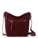 The Sak Ashland Crossbody - Leather - Black Cherry Suede