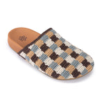 The Sak Bolinas Clog - Hand Crochet - Acorn Check