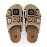 The Sak Bolinas Clog - Hand Crochet - Acorn Patch