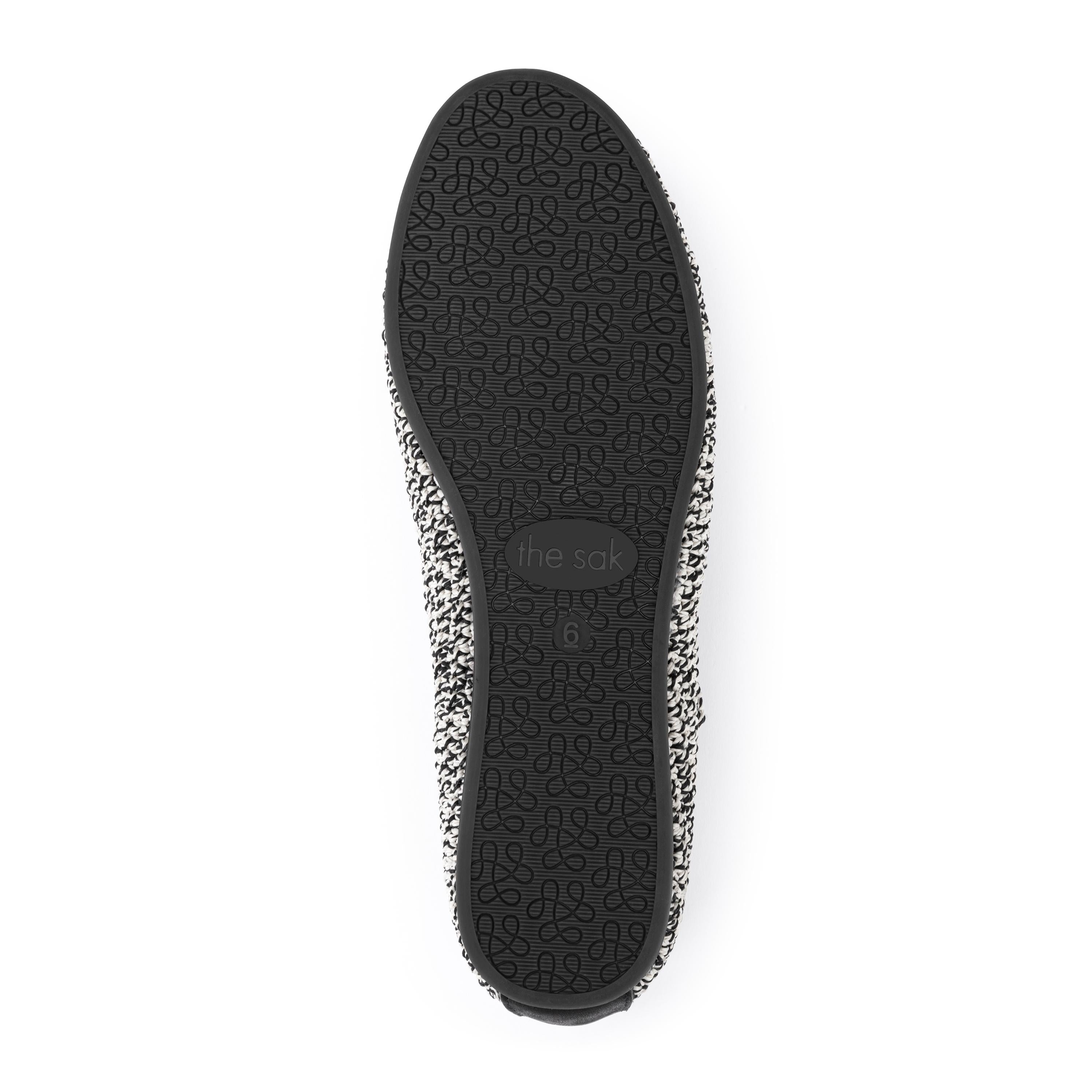 The Sak Leland T Strap Ballet Flat - Hand Crochet - Moonlight Static