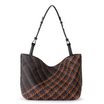 The Sak Los Feliz Medium Tote - Leather - Espresso Woven