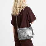 The Sak Alameda Crossbody - Leather - Gunmetal