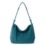 The Sak Los Feliz Hobo - Leather - Deep Teal Suede