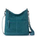 The Sak Lucia Crossbody - Leather - Deep Teal Suede