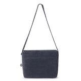 The Sak Marlow Flap Shoulder - Leather - Storm Grey Suede Belt