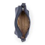 The Sak Marlow Flap Shoulder - Leather - Storm Grey Suede Belt