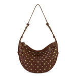 The Sak Tess Shoulder Bag - Leather - Whiskey Gold Stud