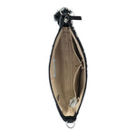 Sakroots Lumi Crossbody - Canvas - Black and White Shadow Floral