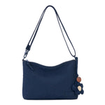 Sakroots Lumi Crossbody - EcoTwill - Navy Flower Blossom Quilted