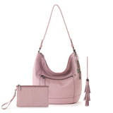 The Sak Sequoia Hobo Rosewood 3 Piece Set - Leather - Rosewood