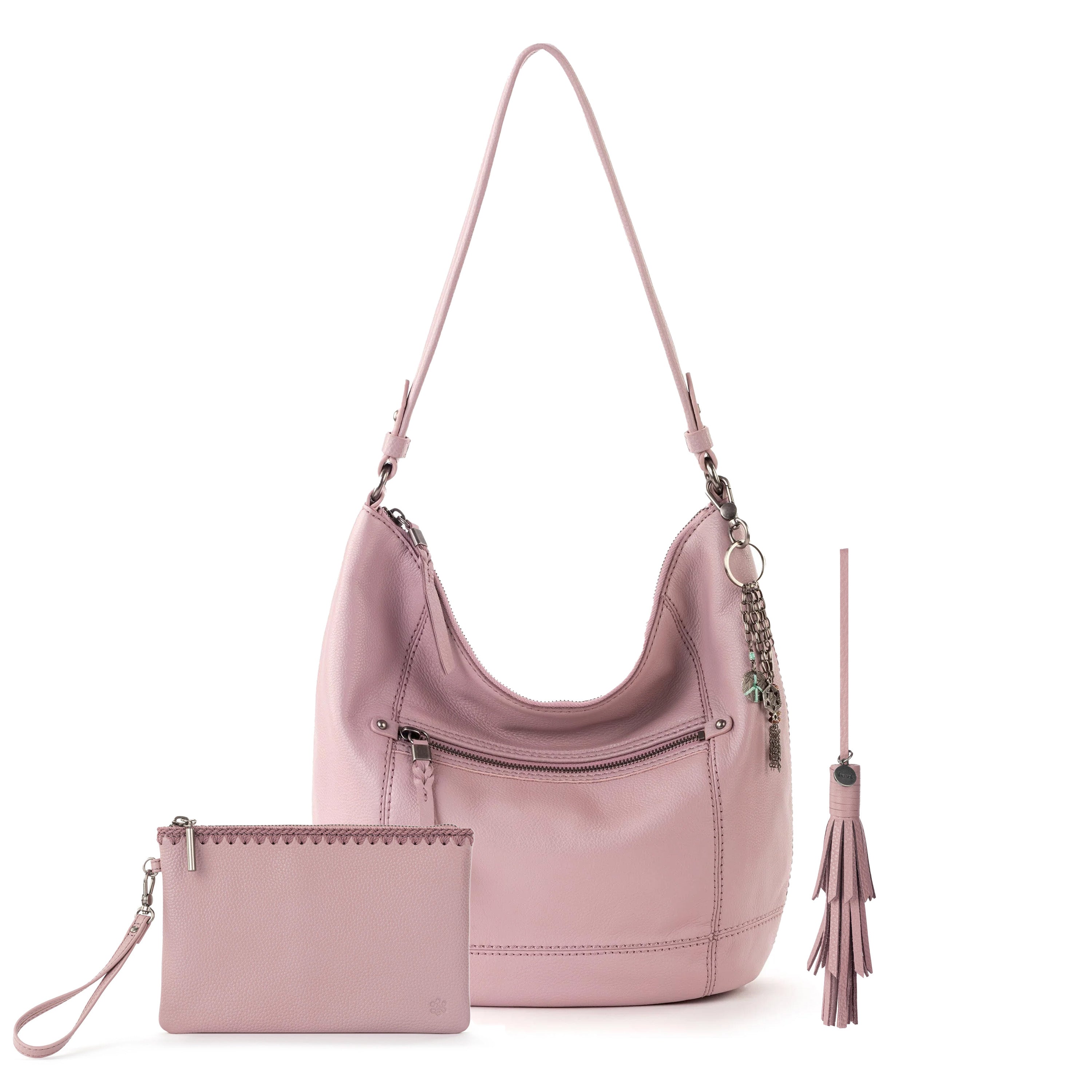 The Sak Sequoia Hobo Rosewood 3 Piece Set - Leather - Rosewood